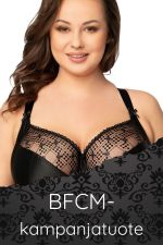 Ksymena Magic Soft Side Support UW -rintaliivit Black