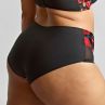 Sculptresse by Panache Bliss Deep Brief -alushousut Rose Print-thumb Alushousut avarilla jalanteillä ja braziliantyylisellä leikkauksella. L/40 - 5XL/50 10682A-ROSE