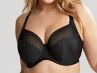 Sculptresse by Panache Bliss UW Full Cup -rintaliivit Noir-thumb Kaarituettu ja toppaamaton täyskuppinen liivi. 75-105, DD-K 10685-NOIR