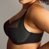 Sculptresse by Panache Bliss UW Full Cup -rintaliivit Noir-thumb Kaarituettu ja toppaamaton täyskuppinen liivi. 75-105, E-O 10685-NOIR