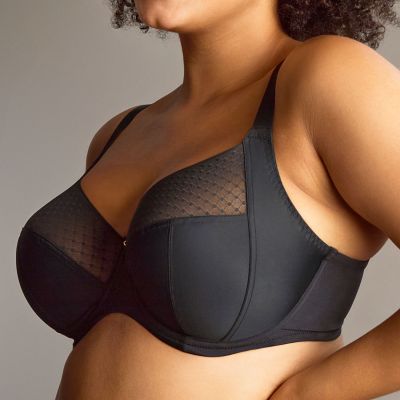 Sculptresse by Panache Bliss UW Full Cup -rintaliivit Noir Kaarituettu ja toppaamaton täyskuppinen liivi. 75-105, E-O 10685-NOIR