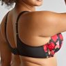 Sculptresse by Panache Bliss UW Full Cup -rintaliivit Rose Print-thumb Kaarituettu ja toppaamaton täyskuppinen liivi. 75-105, E-O 10685B-ROSE