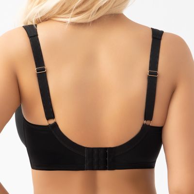 Gorsenia Bonnie UW Soft Side Support -rintaliivit - Black Kaarituettu, toppaamaton kokokuppinen liivi. 65-115, D-M G032