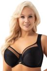 Gorsenia Bonnie UW Soft Side Support -rintaliivit - Black-thumb Kaarituettu, toppaamaton kokokuppinen liivi. 65-115, D-M G032