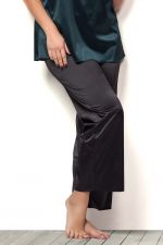 Boudoir Trouser -pyjamahousut musta
