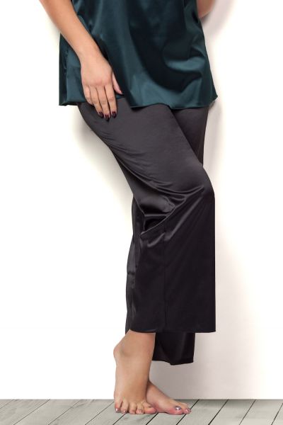 Plaisir Lingerie Boudoir Trouser -pyjamahousut musta  42/44 - 54/56 2048