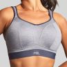 Panache Sport 7341B Boundless NW P -urheiluliivit Charcoal Marl-thumb Kaaritueton, topattu sporttiliivi 60-90, D-M 7341B-CMRL