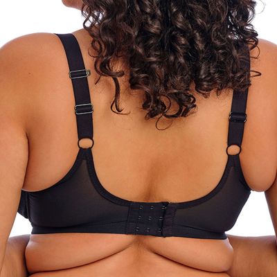 Elomi Brianna UW Padded Half Cup -rintaliivit Black Kaarituettu, topattu ns. puolikuppiliivi. 70-100, E-L EL8081-BLK