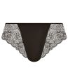 Elomi Brianna Thong -stringhousut - Black-thumb Pitsistringit Brianna-sarjaan. 38-48 EL8087-BLK