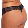 Elomi Brianna Thong -stringhousut - Black-thumb Pitsistringit Brianna-sarjaan. 38-48 EL8087-BLK