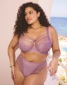 Elomi Brianna Thong -stringhousut - Heather-thumb Pitsistringit Brianna-sarjaan. S/38 - 3XL/48 EL8087-HER