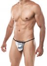 Cut4Men - C4M C4M02 G-string skai hopea-thumb G-string 80% Polyamidi, 20% Spandex Lycra S-XL C4M02_silver