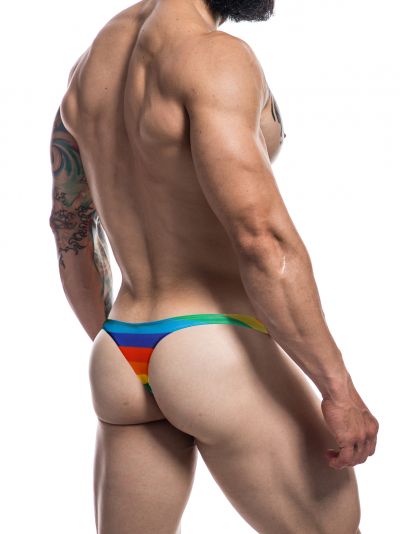 Cut4Men - C4M C4M03 String rainbow String 93% Polyesteri, 7% Elastaani S-XL C4M03_rainbow