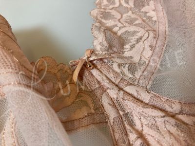 Ava Casabella Soft -rintaliivit Powder Pink Kaarituettu, toppaamaton, pehmeäkuppinen liivi 65-100, D-L AV-1993-POW