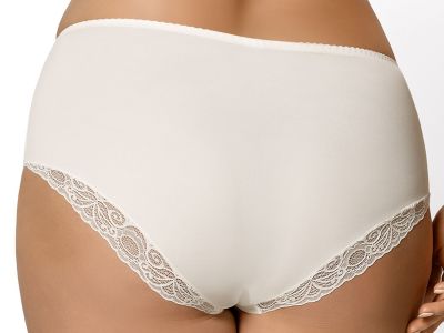 Gorsenia Casablanka-alushousut Cream Alushousut normaalikorkealla vyötäröllä M/38 - 3XL/46 K426-SMI