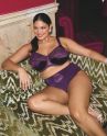 Elomi Cate UW Full Cup -rintaliivit - Dark Violet-thumb Kaarituettu ja toppaamaton kokokuppinen liivi. 75-105, F-O EL4030-DVT
