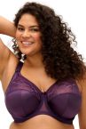 Elomi Cate UW Full Cup -rintaliivit - Dark Violet-thumb Kaarituettu ja toppaamaton kokokuppinen liivi. 75-105, F-O EL4030-DVT