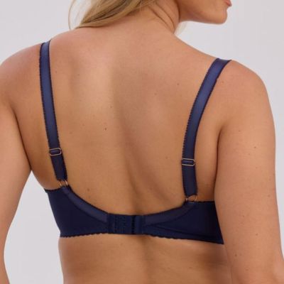 Gaia Lingerie Catherine UW Soft Balconette -rintaliivit - Navy Blue Kaarituettu, toppaamaton balconette. 65-90, D-K BS0-1366-GRA