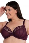 Curvy Kate Centre Stage Full Cup Plunge -rintaliivit Fig-thumb Kaarituettu, toppaamaton, täyskuppinen edestä syvään uurrettu meshliivi 65-105, E-M CK-033-101-FIG