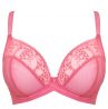 Curvy Kate Centre Stage Full Cup Plunge -rintaliivit Pink-thumb Kaarituettu, toppaamaton, täyskuppinen edestä syvään uurrettu meshliivi 65-105, E-M CK-033-101-PIN