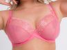 Curvy Kate Centre Stage Full Cup Plunge -rintaliivit Pink-thumb Kaarituettu, toppaamaton, täyskuppinen edestä syvään uurrettu meshliivi 65-105, E-M CK-033-101-PIN