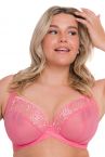 Curvy Kate Centre Stage Full Cup Plunge -rintaliivit Pink-thumb Kaarituettu, toppaamaton, täyskuppinen edestä syvään uurrettu meshliivi 65-105, E-M CK-033-101-PIN