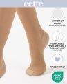 Cette Wellness Strong Knee High -kompressiosukat 140 den 15-21 mm/hg - Beige-thumb Kompressiopolvisukat kevyesti hoitavalla 15-21 mmHg:n kompressiolla. CE-merkitty lääkinnällinen laite. S/M 35-38 - L/XL 39-42 273-117/BEI