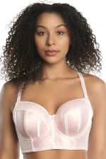 Charlotte Longline -balconetteliivit Petal Pink Dot