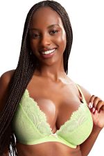 Cherie UW Demi -rintaliivit Neon Lime