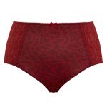 Chi Chi High Waist -alushousut Red Animal