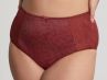 Sculptresse by Panache Chi Chi High Waist -alushousut Red Animal-thumb Korkeavyötäröiset alushousut läpikuultavalla takaosalla 40-50 7692-REL