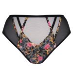 Chiara-alushousut Black Floral