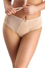 Clarisse High Waist -alushousut Beige