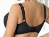 Nessa Clarisse Soft Side Support -rintaliivit musta-thumb Kaarituettu, toppaamaton sivutuettu liivimalli 65-100, D-P N006-506-BLK