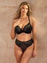 Panache Addison Soft Plunge -rintaliivit Noir-thumb Kaarituettu, pehmeäkuppinen plungeliivi 65-85, D-J 10616-NOIR