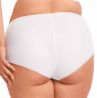 Nessa Coco Midi Brief -alushousut White-thumb Meshhousut guipurepitsillä, normaalikorkea vyötärö. 40-52 NO2-WHE