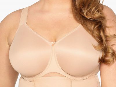 Bella Misteria Comfort Minimizer Soft -t-paitarintaliivit beige Kaarituettu, sileäkuppinen ja saumaton t-paitaliivi 65-100, D-L BM-7-BS-15-BEZ