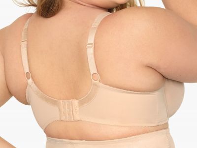 Gaia Lingerie Comfort Minimizer Soft -t-paitarintaliivit beige Kaarituettu, sileäkuppinen ja saumaton t-paitaliivi 65-100, D-L BM-7-BS-15-BEZ