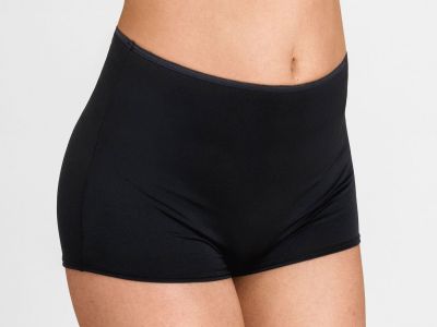 Miss Mary Micro Cooling Short -bokserihousut musta Normaalikorkeat shortsimalliset alushousut pienellä lahkeella. S-3XL 7610-06