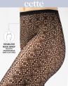 Cette Crochet Fishnet -sukkahousut - Black-thumb Pienikuvioiset verkkosukkahousut pehmeällä vyötärönauhalla. S/M - 2XL 445-902/BLK
