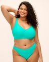 Elomi Cubanito High Leg Brief -bikinihousut - Jade Tides-thumb Kokonaan vuoratut bikinihousut korkealle leikatuilla jalanteillä. 38-52 ES803585-JAD