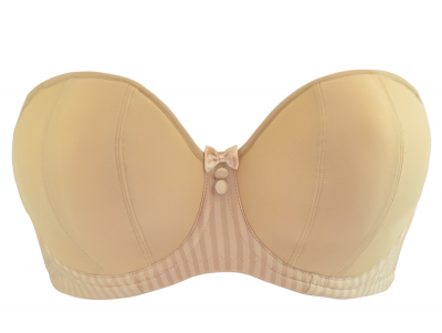 Curvy Kate Luxe-rintaliivit olkaimettomat/multiway Biscotti Kaarituettu, kevyesti topattu olkaimeton/multiway 60-90 D-M CK2601-BISC