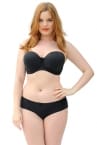 Curvy Kate Luxe-hipsterhousut musta-thumb Matalalantioinen hipsterihousu 34-48 CK2603