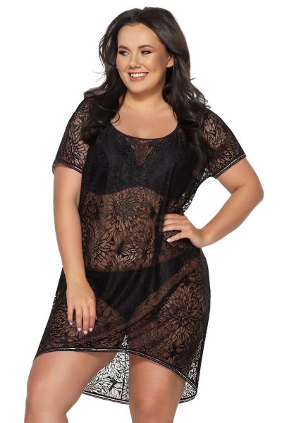 Ava Swimwear Daalia-pitsitunika Black  S/M - 2XL/3XL SP22