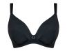 Curvy Kate Daily Plunge -rintaliivit musta-thumb Kaarituettu, toppaamaton syväänuurrettu liivi 65-85 E-L CK-038-101-BLK