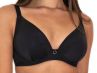 Curvy Kate Daily Plunge -rintaliivit musta-thumb Kaarituettu, toppaamaton syväänuurrettu liivi 65-85 E-L CK-038-101-BLK