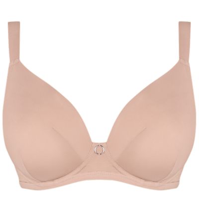 Curvy Kate Daily Plunge -rintaliivit latte Kaarituettu, toppaamaton syväänuurrettu liivi 65-85 E-L CK-038-101-LAE