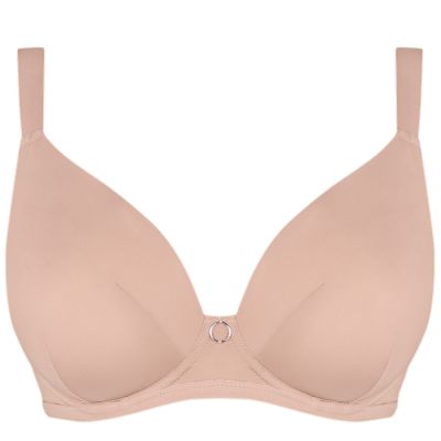 Curvy Kate Daily Plunge -rintaliivit latte Kaarituettu, toppaamaton syväänuurrettu liivi 65-85 E-L CK-038-101-LAE