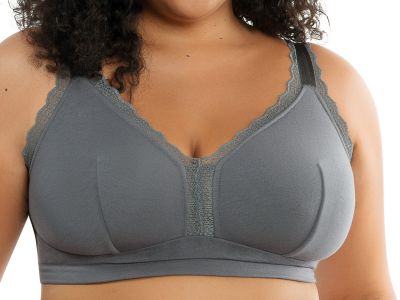 Parfait Dalis-bralette Charcoal Kaaritueton, toppaamaton bralette 65-95, D-H P5641-CHA