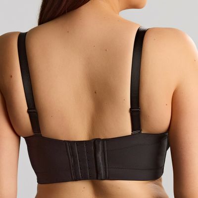 Sculptresse by Panache Dana olkaimettomat rintaliivit - Black Kaarituettu, kevyesti topattu olkaimeton liivi 75-105, D-M 9670-BLK